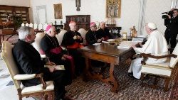 Der Bischofsrat CELAM beim Papst