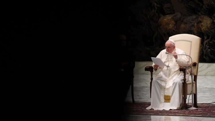 El Papa en su audiencia general del 2 de marzo, jornada de ayuno y oración por la paz en Ucrania.
