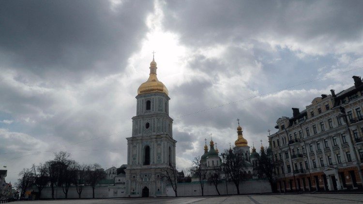 Minint 32-ąją Nepriklausomybės dieną Šv. Sofijos sobore Kyjive rugpjūčio 24 surengta Malda už Ukraina