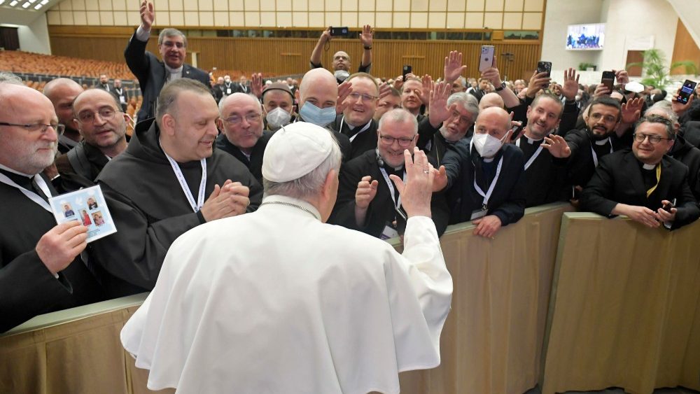 Audiencia misionárov milosrdenstva - Aula Pavla VI., 25. apríla 2022