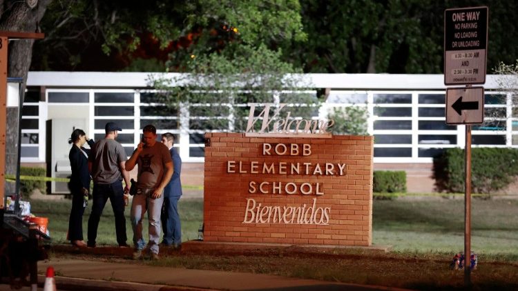 Robb Elementary School, Texas, scene of Tuesday's mass shooting