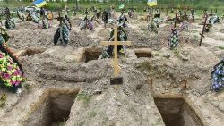 Massengräber im Kiewer Vorort Butscha