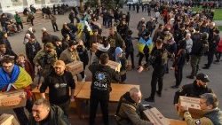 Distribuzione degli aiuti in Ucraina