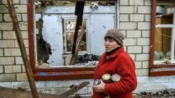 Muitos ucranianos perderam suas casas durante a guerra 