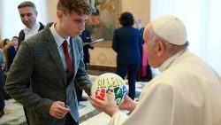 El Papa recibió en audiencia a los Jóvenes de la Acción Católica Italiana