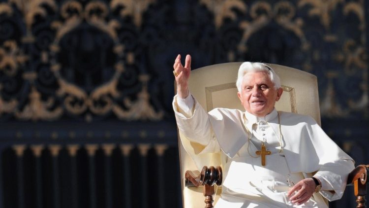 Der verstorbene emeritierte Papst Benedikt XVI.