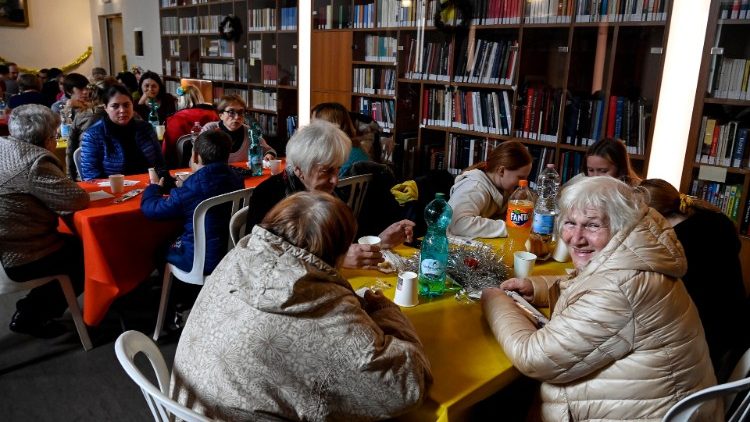 Charity lunch with Ukrainian refugees
