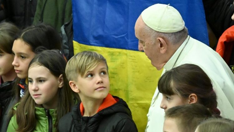 Papa Fraçesku gjatë audiencës së përgjithshme