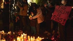 Gebet und Gedenken für die Opfer nach der Schießerei in Monterey Park