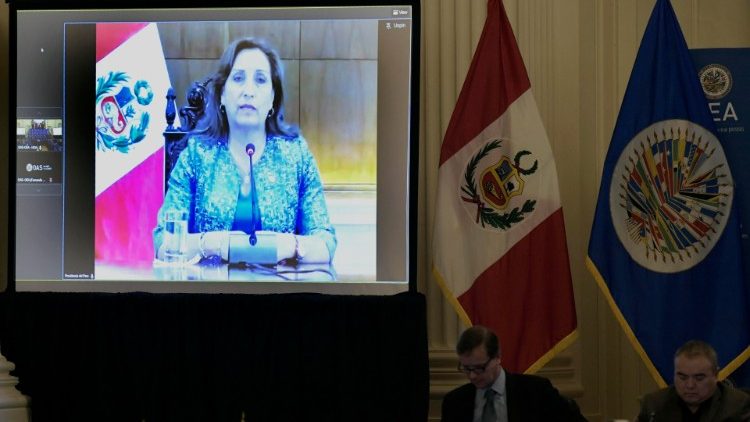 Imagen de archivo, Dina Boluarte, presidenta del Perú