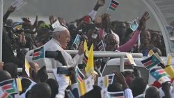Pope in South Sudan