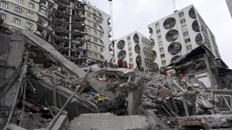 Distruzioni causate dal terremoto