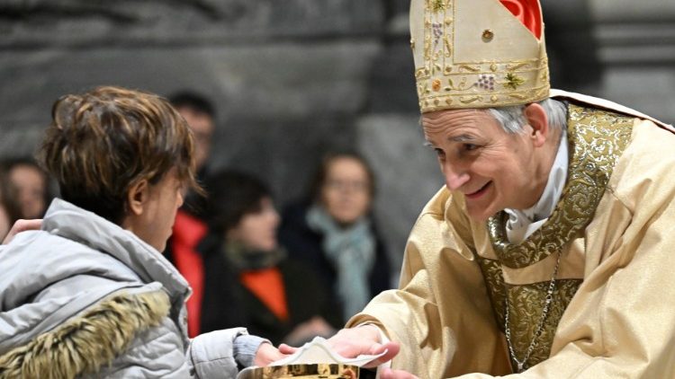 Il Cardinale Zuppi celebra la Messa per il 55.mo della Comunità di Sant'Egidio
