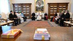 Audiencia del Papa Francisco a la delegación de la Sociedad Bíblica Universal