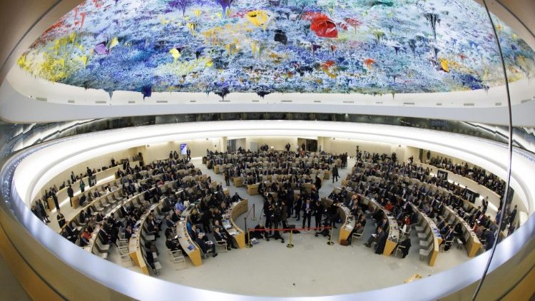  Conseil des droits de l'homme de l'ONU en Suisse.  