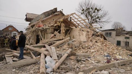 Distruzioni nei villaggi in Ucraina 