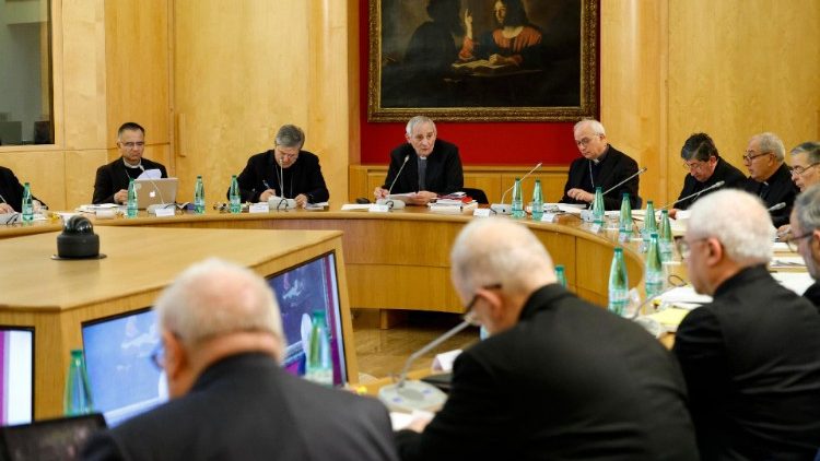 Az olasz püspökök üléseznek (archív felvétel)