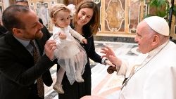 Papież Franciszek na audiencji dla członków Papieskiej Akademii Alfonsjańskiej i uczestników konferencji o św. Alfonsie Liguorim, 23 marca 2023