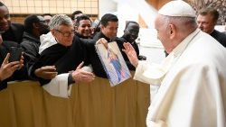 папа Франциск на срещата с участниците от Апостолската пенитенциария, 23.03.2023
