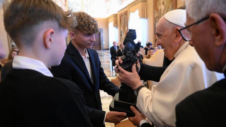 Il saluto del Papa ai presenti
