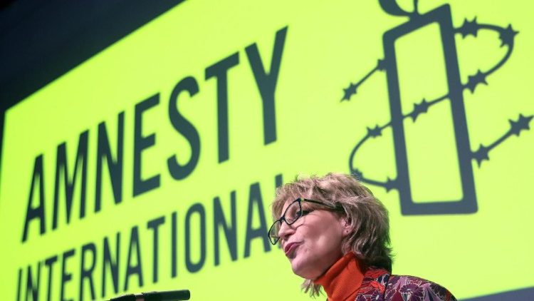 La segretaria generale di Amnesty International, Agnes Callamard