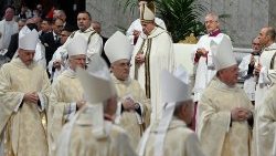 Pope Francis leads the Mass of the Chrism