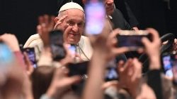 Papież Franciszek na spotkaniu z młodzieżą, Budapeszt, 29 kwietnia 2023