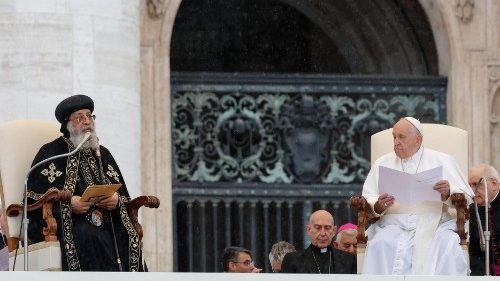 Le Pape et le patriarche Tawadros II côte à côte pour l'audience générale
