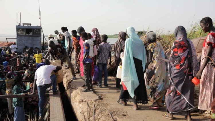 Die Caritas kümmert sich auch um die Südsudanesen, die aus dem Sudan zurück in ihre Heimat fliehen