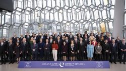 Az Európa Tanács izlandi csúcstalálkozójának résztvevői