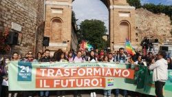 La Marcha por la Paz de Perugia-Asís
