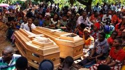Pogrzeb uczniów zmarłych w ataku