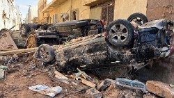Наступствы паводкі ў Лівіі