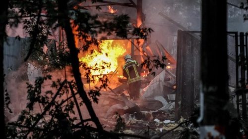 Imagens de destruição da Ucrânia