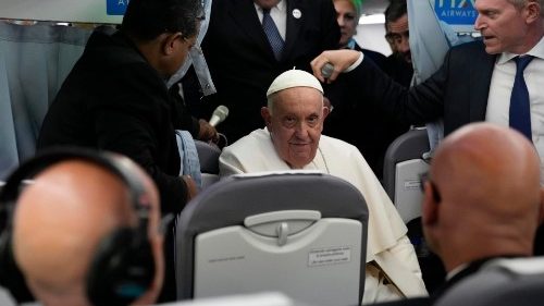 Pope Francis: Flying press conference