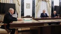 Immagini dell'incontro tra il presidente Putin e Andrei Troshev