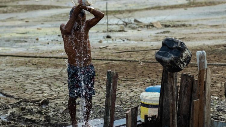 아마존 지역의 심각한 가뭄