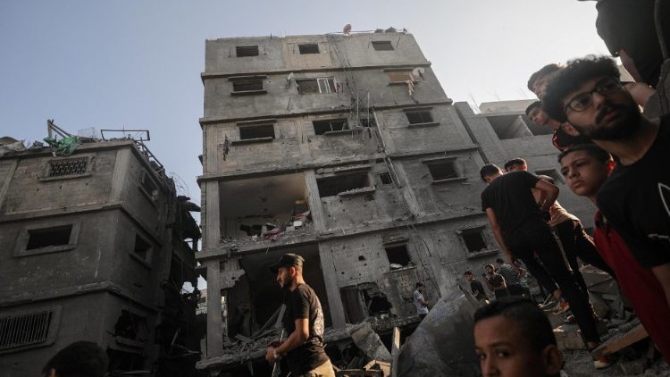 Devastation in Gaza following Israeli rocket attacks
