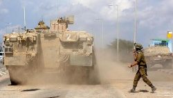 Israel builds up troops at the Gaza border ahead of expected ground invasion