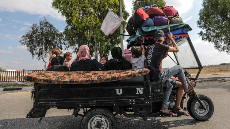 People evacuate Gaza City