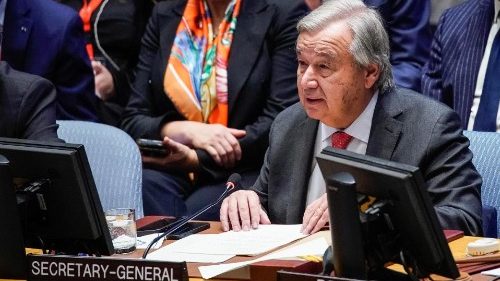 ONU: Intervención de Antonio Guterres sobre Israel y Hamás