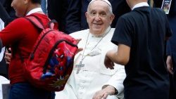 Quaranta bimbi valdostani all'incontro con il Papa