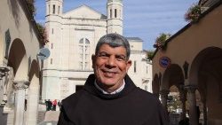 Vigário da Custódia da Terra Santa, em Jerusalém, padre frei Ibrahim Faltas (Vatican Media)