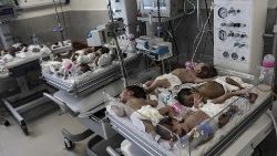 गाजा अस्पताल से निकाले गए नवजात शिशुओं को मिस्र स्थानांतरित करने की तैयारी में