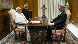 Pope Francis recives Ambassador of Slovenia