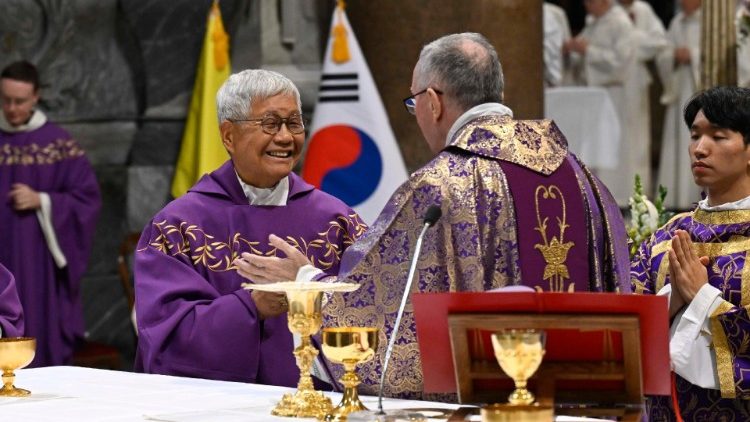 Thánh lễ tại Đền thờ Thánh Gioan Latêranô kỷ niệm 60 năm quan hệ ngoại giao giữa Toà Thánh và Hàn Quốc