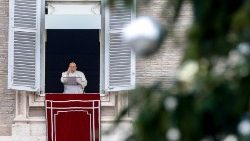 Pope Francis leads the Angelus prayer