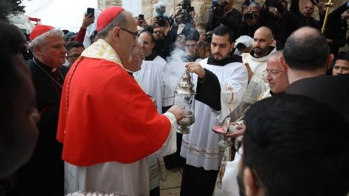 Jeruzalės lotynų patriarchas P. Pizzaballa OFM