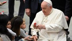 Папа Франциск на общата аудиенция във Ватикана