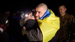 Ukraińscy jeńcy wojenni uwolnieni przez Rosję w ramach wymiany, 3 stycznia 2024 r.